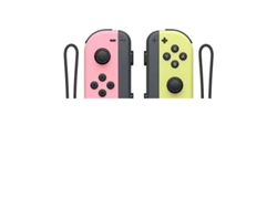 Mando Bluetooth YUNZII con diseño clásico en color rosa y amarillo, acompañado de dos pulseras.