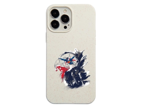 Funda Oficial Dc Comics Liga La Justicia Personajes Tierra Warner Bros Compostable para iPhone 13 Pro Max PHONECASES3D