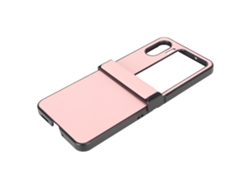 Cubierta Plegable Resistente A Rasguños Para Oppo Find N2 Flip Protectora Flip Rosa