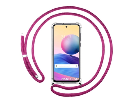 Carcasa Xiaomi POCO M3 Pro 5G TUMUNDOSMARTPHONE Colgante Rosa