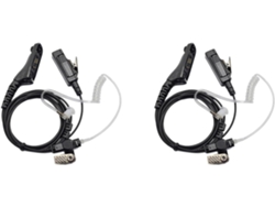 2 Auriculares Para Walkie-talkie Compatibles Con Xir P8268, Apx2000 Y Otros Modelos.
