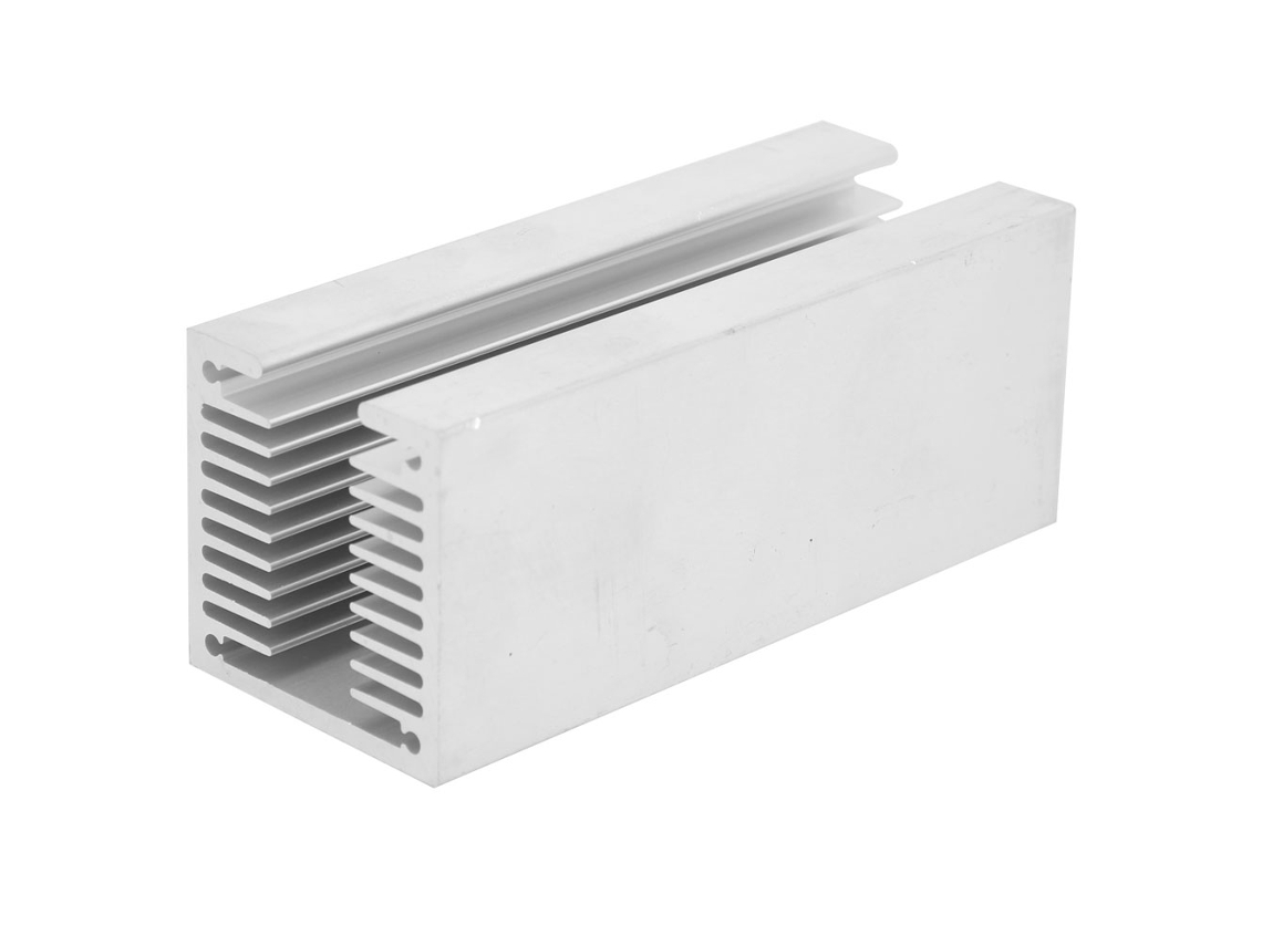 Disipador De Calor De Aluminio To-3p, En Forma De U, 100x40x40 Mm, Con Dientes Densos, Para Componentes Electrónicos.