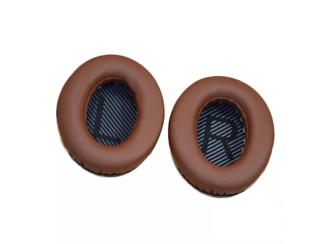 Almohadillas de Repuesto  para Los Auriculares Quiet Qc35 Qc15 Qc25 (Marrón)
