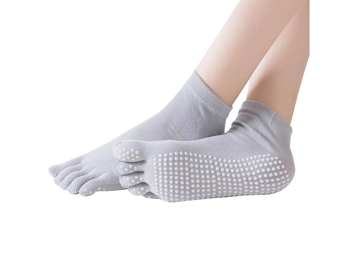 2026-calcetas De Yoga Para Mujeres Y Hombres Con Toe Completo Antideslizante Para Yoga Barre Pilates Y Más