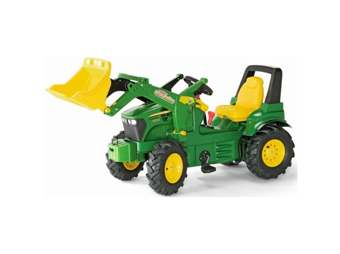 Tractor John Deere 7930 ROLLYTOYS Farmtrac con Pala Cargadora y Ruedas Neumáticas
