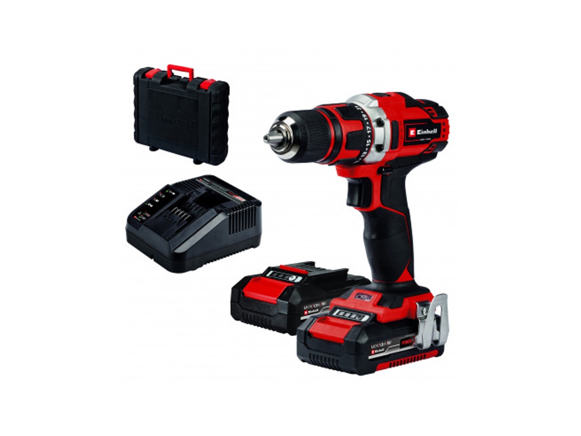 Taladro Sem Fio EINHELL TE-CD 18/40-1 Li (2X1.5)