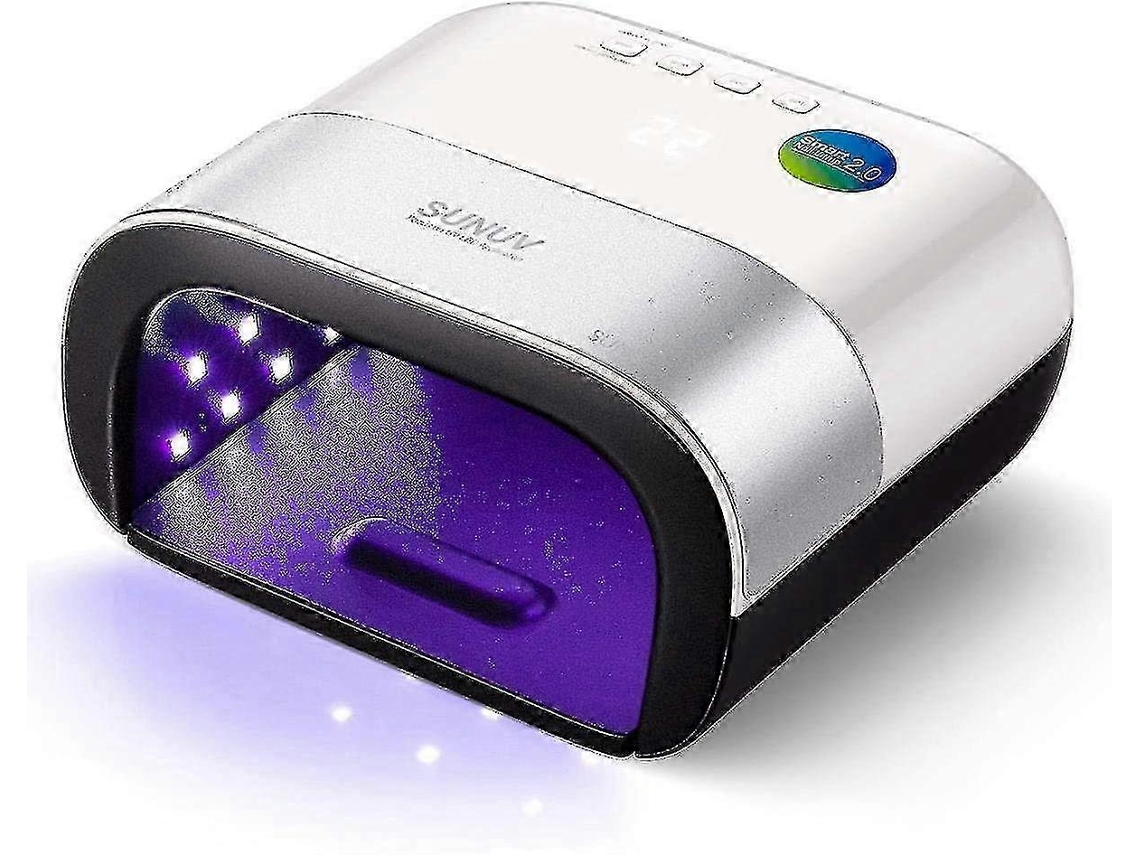 Lámpara de uñas LED, secador de uñas profesional de 48 W con sensor automático y pantalla LCD para el hogar y el salón Ly Ebike
