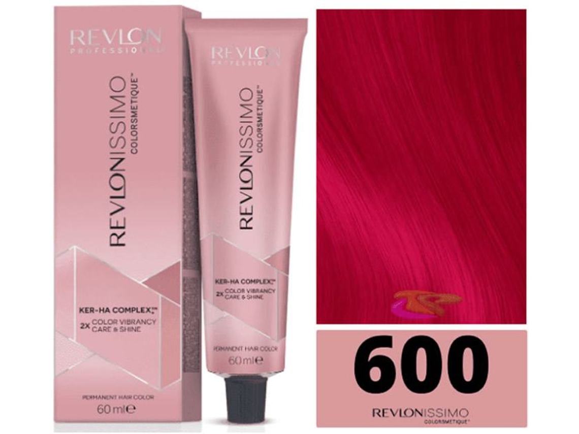 Tinte Permanente REVLON Revlonissimo Colorsmetique Pure Colors Rojo Nº 600 60 ml