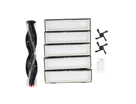 Filtro Hepa 2X Cepillo Lateral para Neato Botvac D3 D4 D5 D6 D7 D70 D75 D80 D85 Botvac conectado 75E 80 85 piezas de filtros de cepillos (9 piezas)