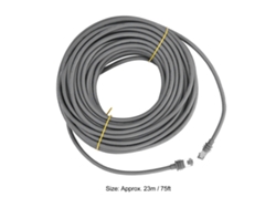 Cable rectangular de repuesto para satélite IP68 resistente al agua para exteriores Cat6 2000Mbps 23m V3 Gen 3 (modelo 2026)