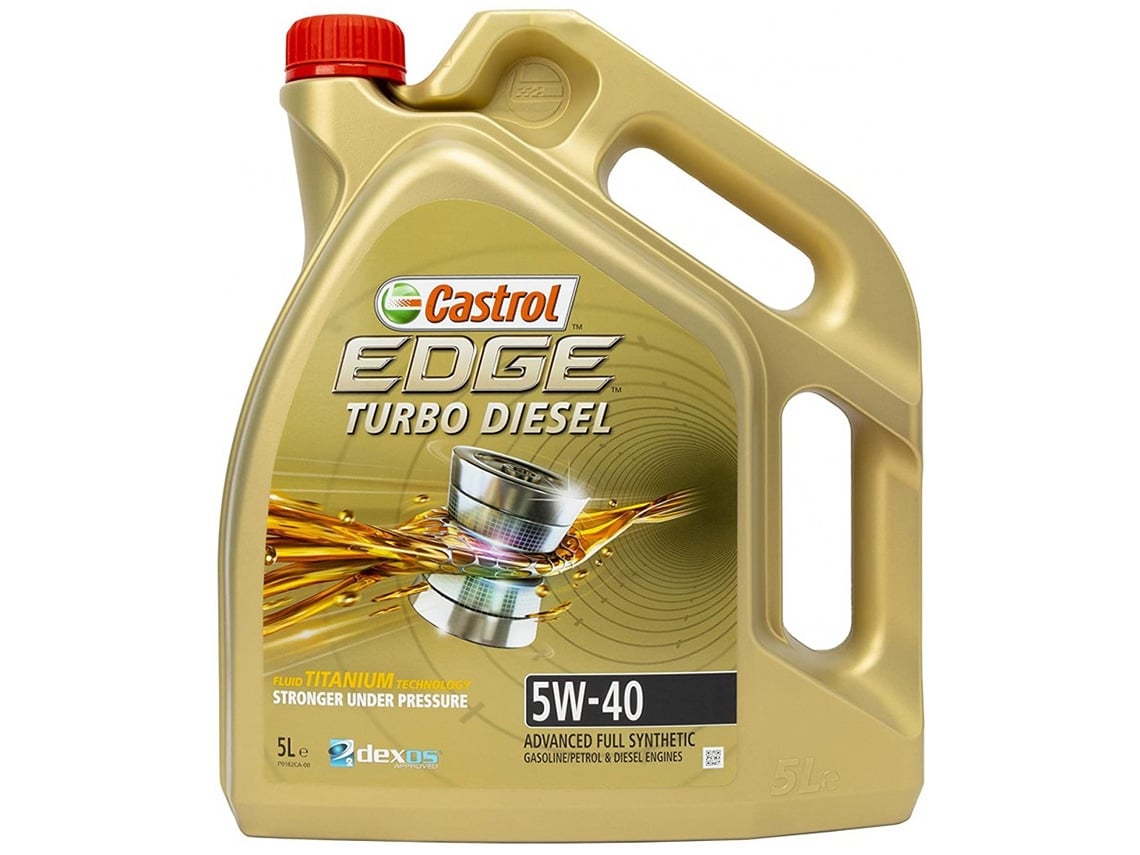 Aceite de Motor CASTROL Edge Turbo Diesel 5W-40 (5 L)