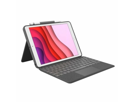 Funda para Tablet LOGITECH iPad 2021 (Gris)