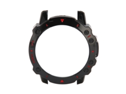 Funda protectora resistente a impactos para Amazfit Falcon Bumper Frame, negra y roja