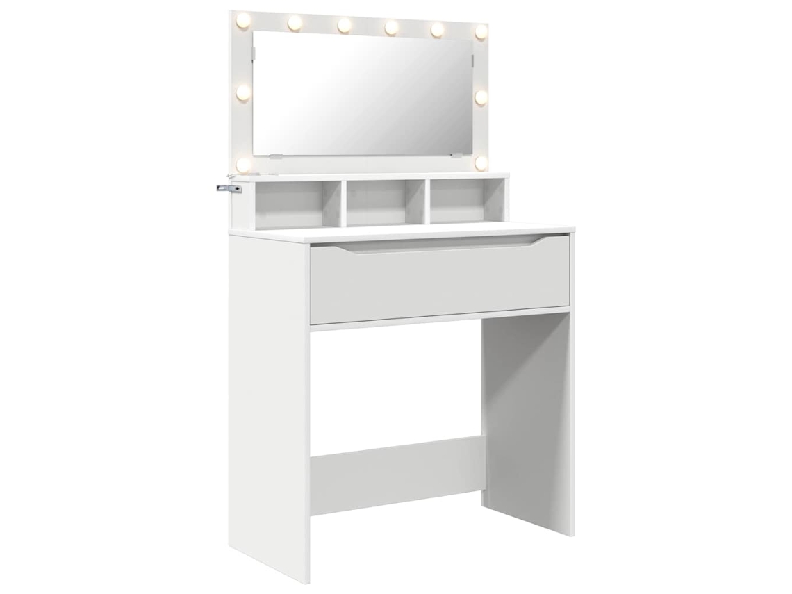 Tocador HARLANV1 con espejo y cajón (80x39,6x135 cm)