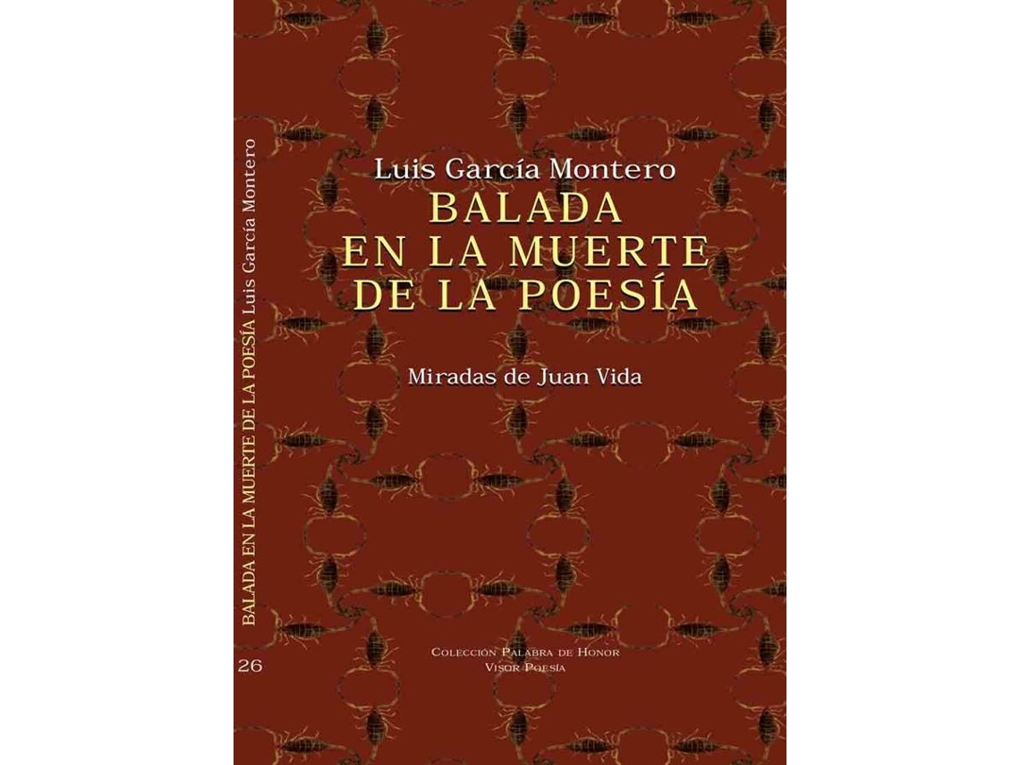Libro Balada En La Muerte De La Poesía de Luis García Montero (Español)