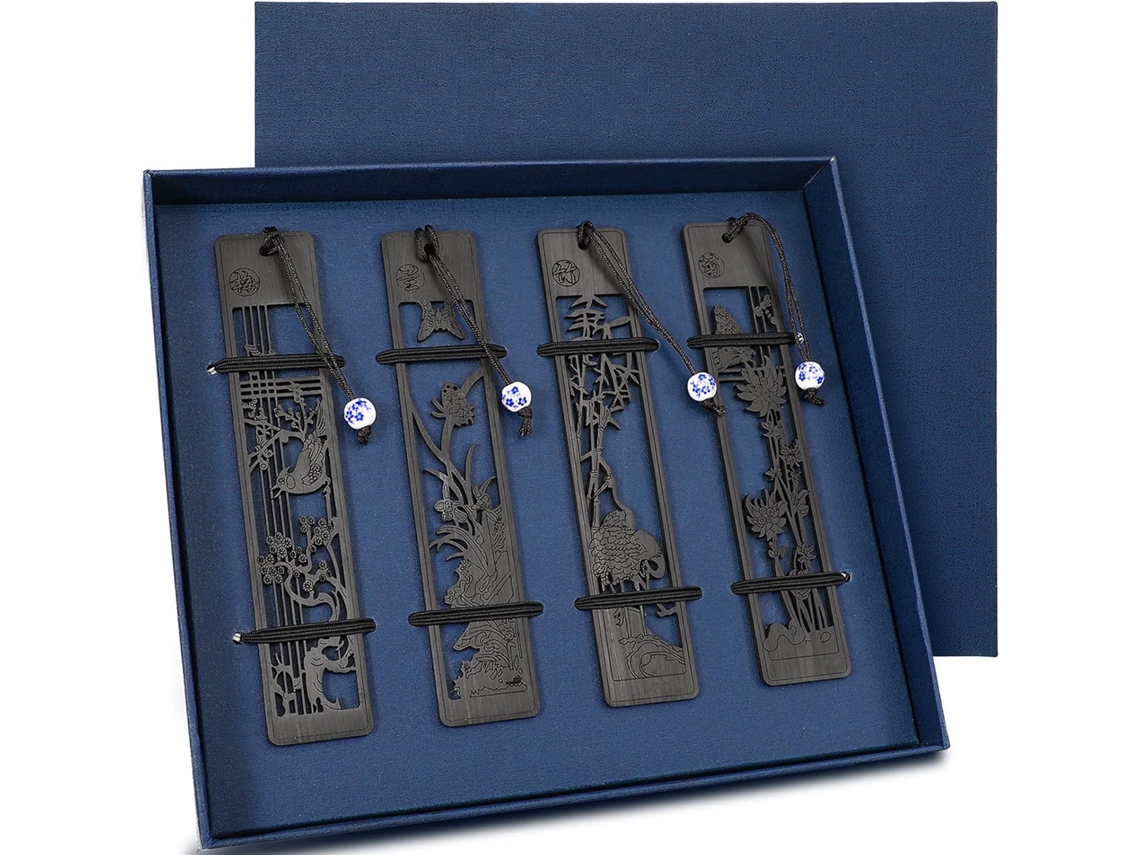 Marcadores de Madera, Estilo Calado KOFIHETY (regalo)
