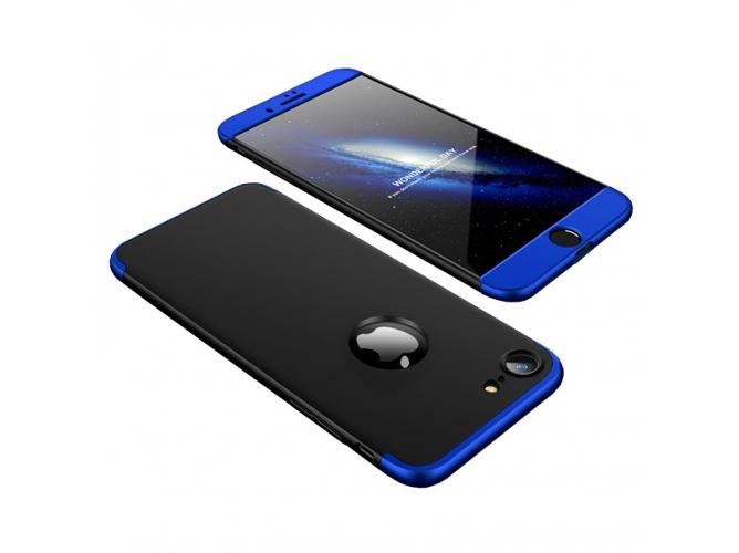 Funda iPhone 7, 8 FORCELL 360º Negro