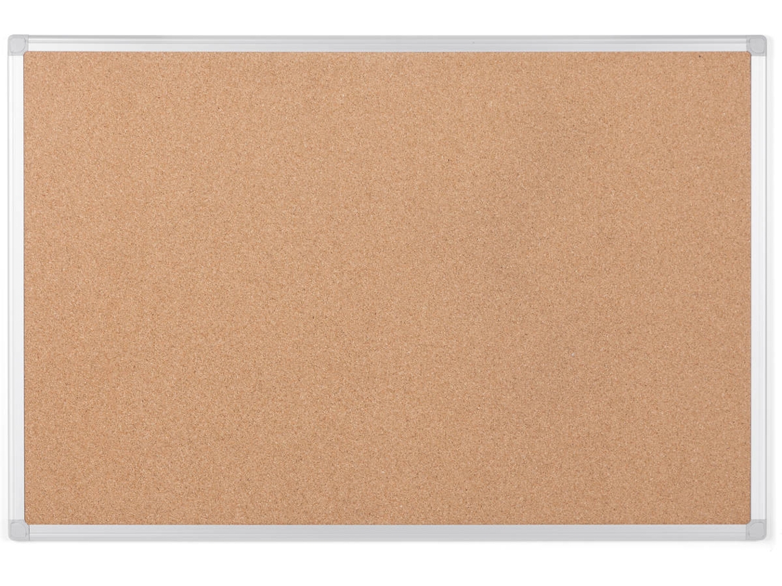 Tablero de Corcho BI-OFFICE Earth (120 x 90 cm - Material: Aluminio - Magnético: No)