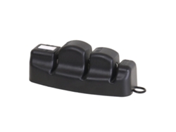 Afilador De Cuchillos Portátil Antideslizante Multifuncional De 4 Etapas Para Cocina - Negro