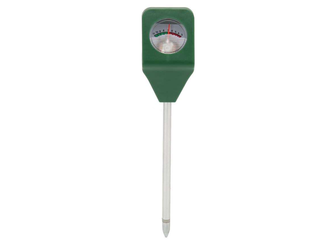 Mini medidor de pH de suelo portátil con sonda de alta sensibilidad para jardín, césped y granja.