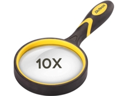 Herramienta esencial para la exploración de la naturaleza Lupa con aumento de 10x, mango suave y antideslizante, ideal para niños y ancianos, experiencia