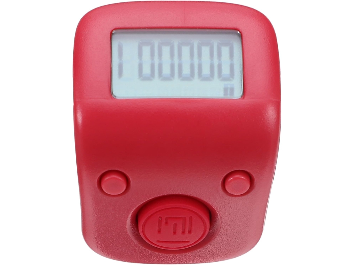Contador Digital De Dedo Recargable, Anillo Ligero, Pantalla De 6 Dígitos
