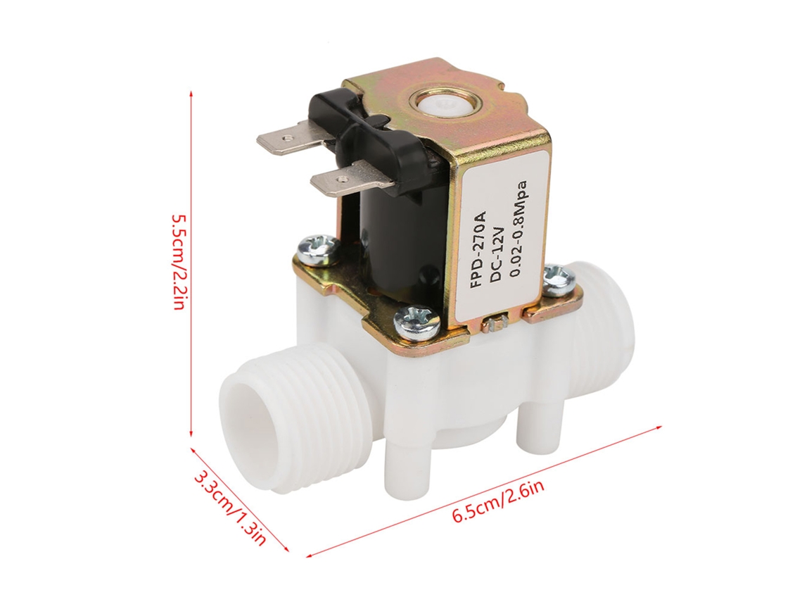 Válvula solenoide de vacío de latón (control de flujo, aplicación de agua, gas y aceite)