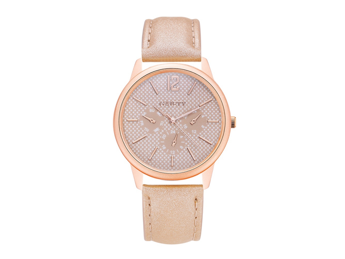Reloj De Pulsera De Cuarzo De Moda Para Mujer Synoke (rojo)