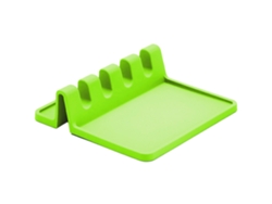 Reposacucharas de silicona, para estufa o encimera de cocina, soporte para utensilios con ranuras para almohadilla de goteo NEVEANCE