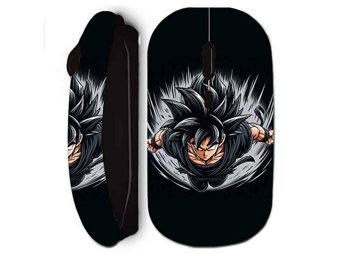 Ratón inalámbrico Dragon Ball Black Goku Negro Maniacase