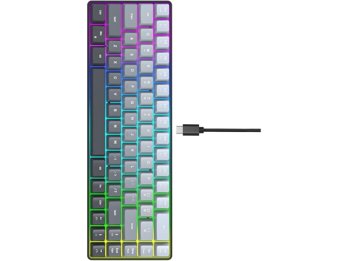 Teclados Mecánicos Con Interruptores Retroiluminados Rgb Montados En Las Articulaciones