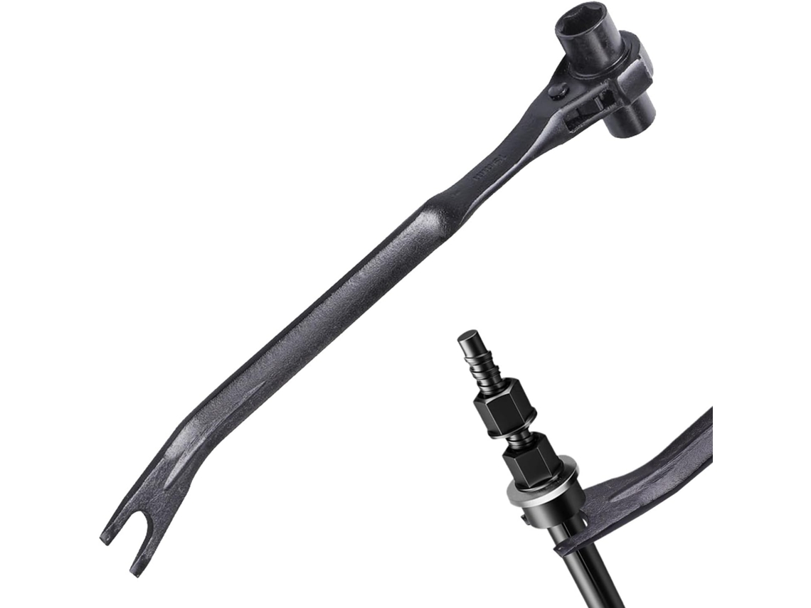 Llave de trinquete automotriz, herramienta de reparación multifuncional, llave de cambio rápido | Para Té Gokoco