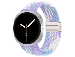 Correa clásica de nailon trenzado para Samsung Galaxy Watch 8/8 con hebilla magnética clásica CSYY