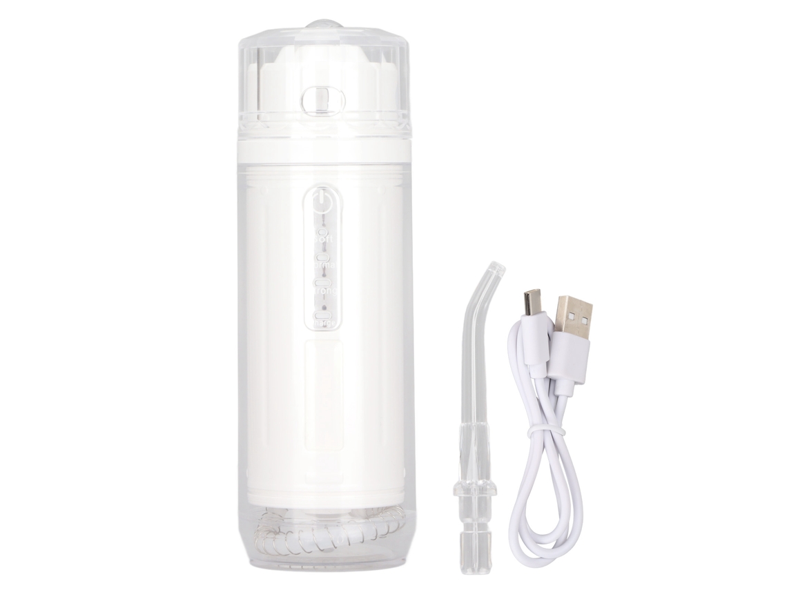Irrigador Bucal Elétrico Sem Fio Portátil Para Limpeza Dental Com Tanque De 140ml E 3 Modos