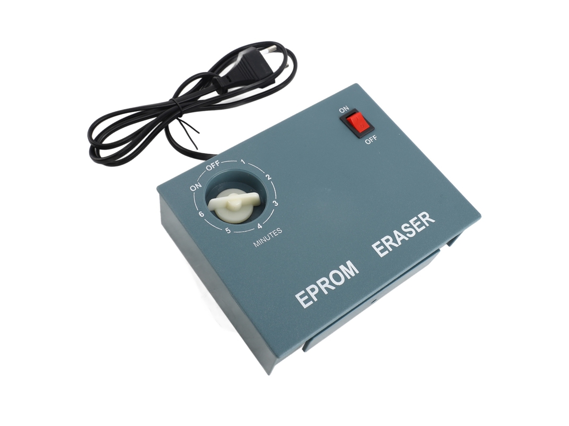 Borrador De Eprom Con Luz Ultravioleta, Limpiador De Datos 6 En 1 Para Chips Eprom.