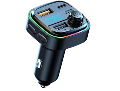 Adaptador Bluetooth para coche, transmisor FM DAB de radio CHRONUS