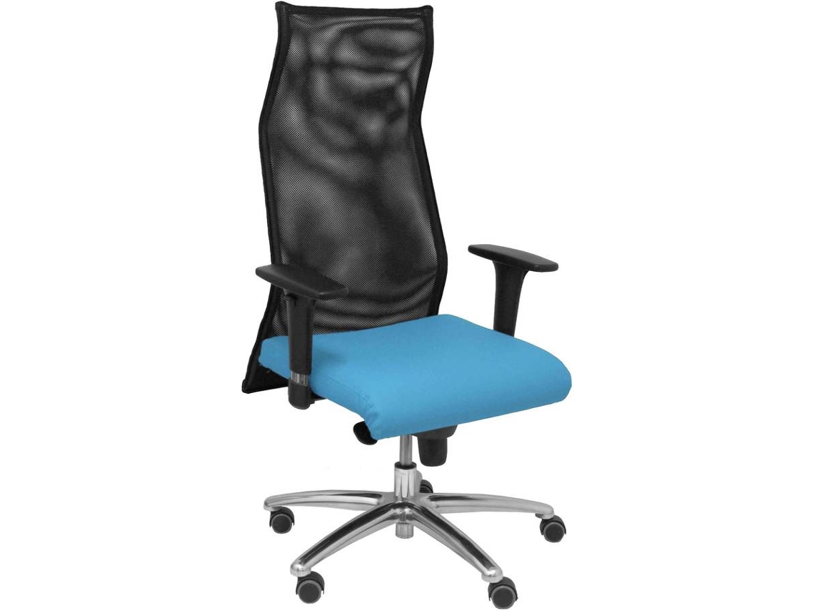 Silla Ejecutiva PYC Sahuco Azul (Brazos Ajustables - Malla)