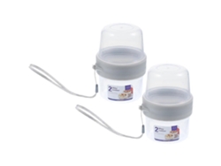 2 Conjuntos De Vasos De Yogur Para Desayuno, Recipiente Portátil De Doble Capa Para Cereales Y Leche Webake