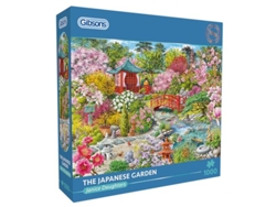 Rompecabezas Gibson El Jardín Japonés 1000 Piezas Juego Educativo Gibsons