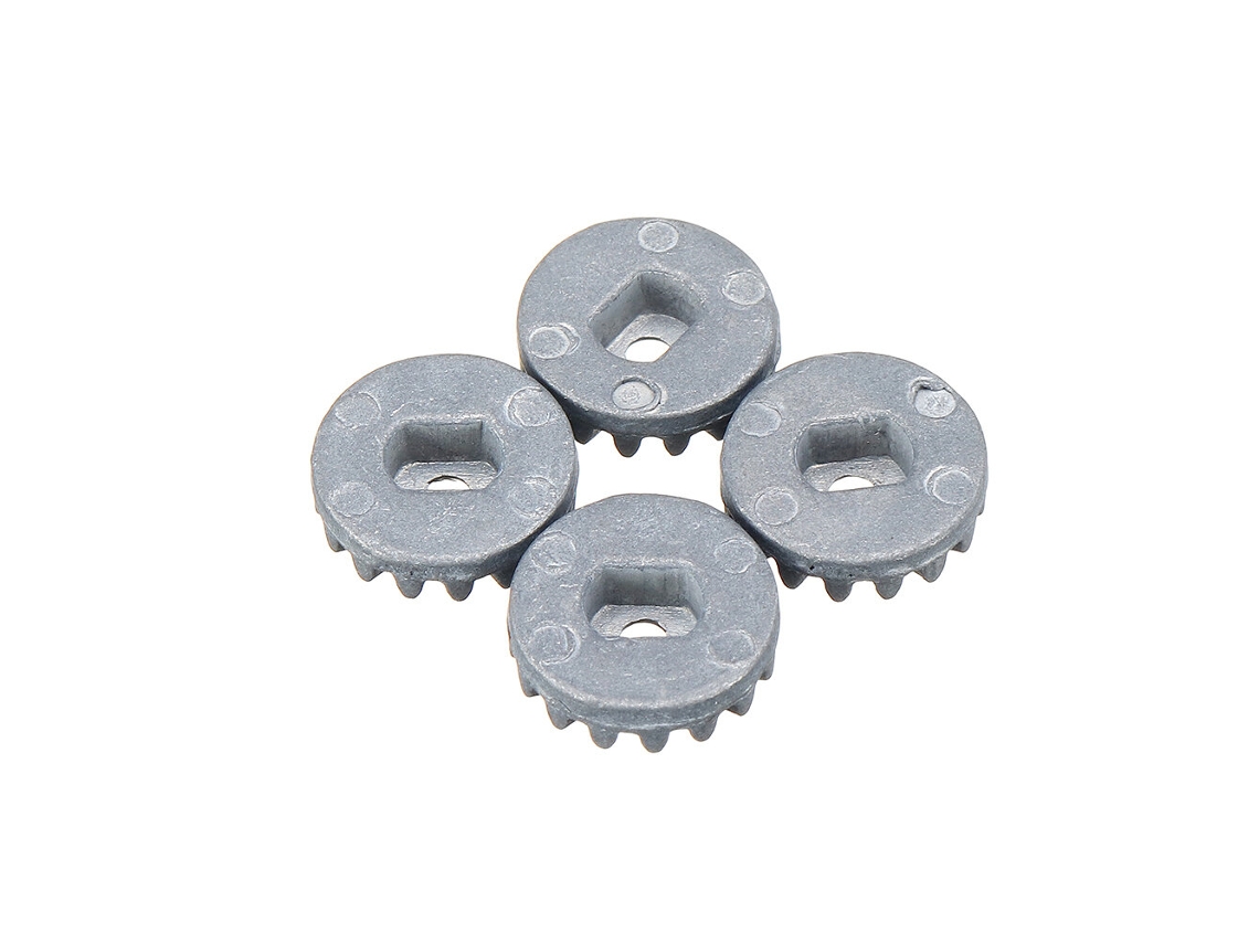 4pcs Wltoys 124016 124017 124018 124019 12429 1/12 Coche Rc Repuesto Aleación Zinc 16t Diferencial Engranaje Planetario Grande 1155