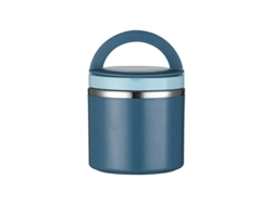 Tazón De Arroz/sopa Aislado De Acero Inoxidable 304 (azul, 1000 Ml), Ecológico Y A Prueba De Fugas.