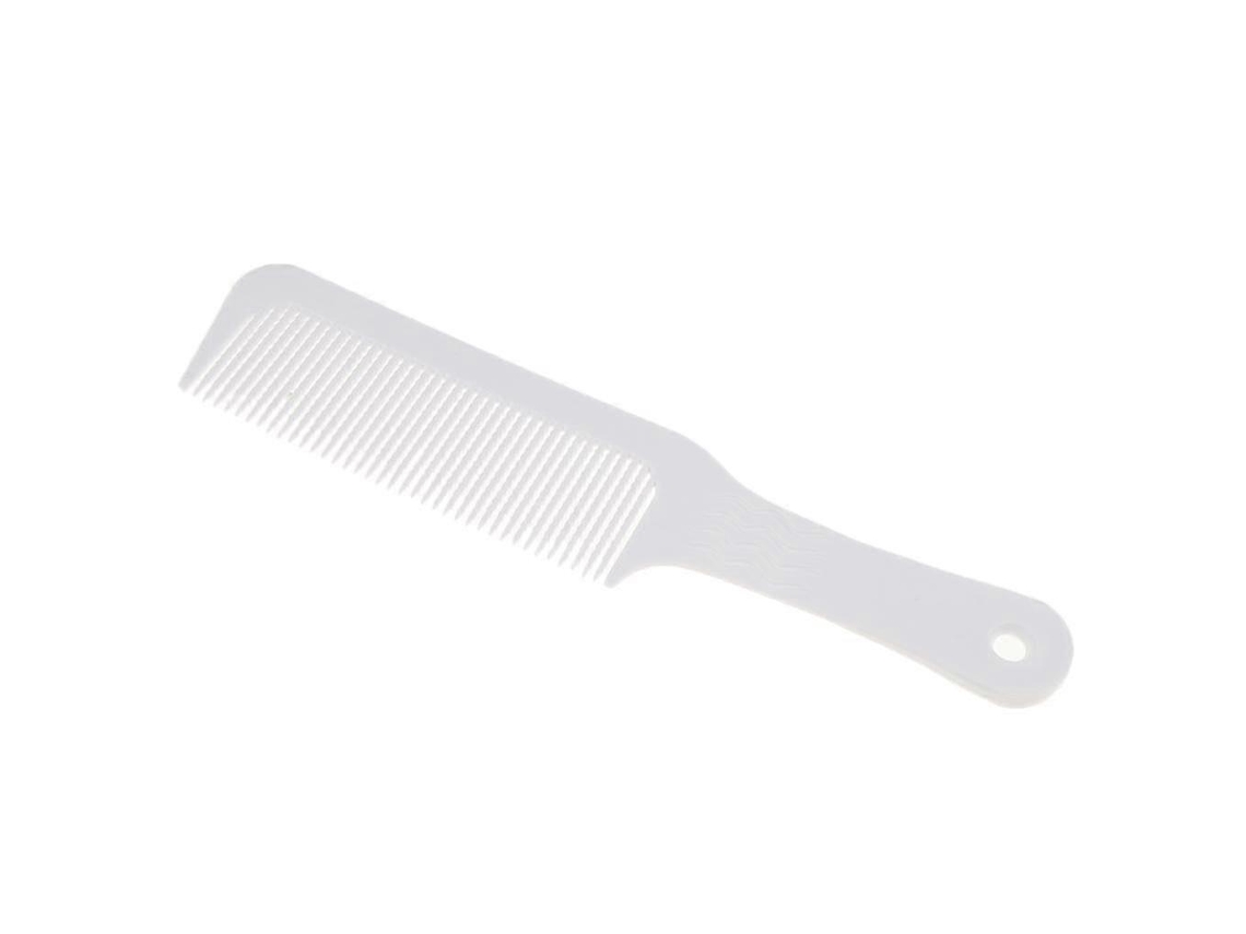 Peine profesional para cortar el cabello con mango ergonómico y dientes finos para peinar y estilizar.