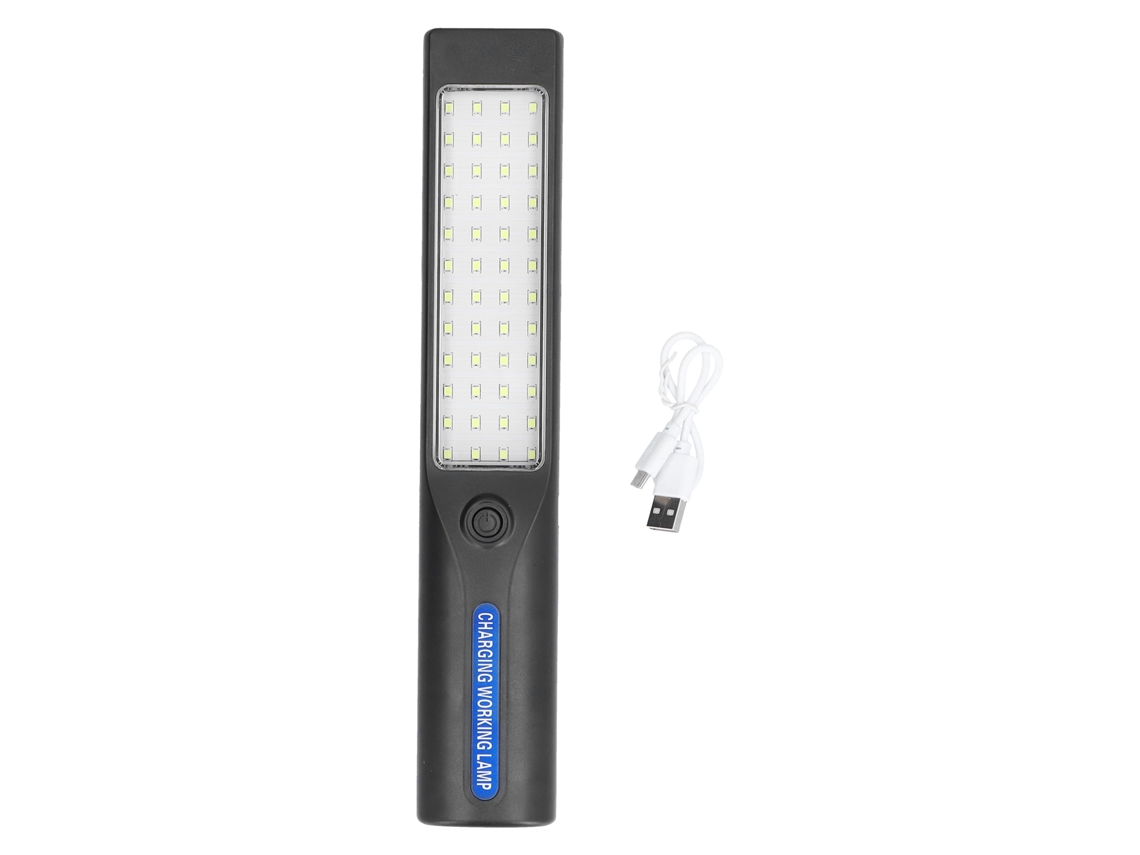 2026-luz De Trabajo 48 Led 1000lm Recargable Con Gancho 360°, Base Magnética Y Usb Para Reparaciones, Camping Y Exteriores