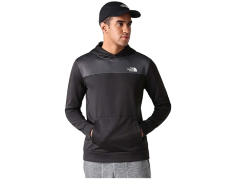 Sudadera de Hombre THE NORTH FACE Capucha Reaxion Po Negro (S)
