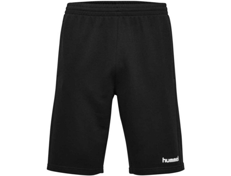 Pantalones para Hombre HUMMEL Go Cotton Negro para Fútbol (M)