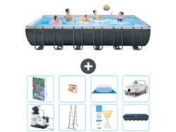 Intex Piscina Ultra Xtr Retangular - 732x366x132 Cm - 9-peças S590