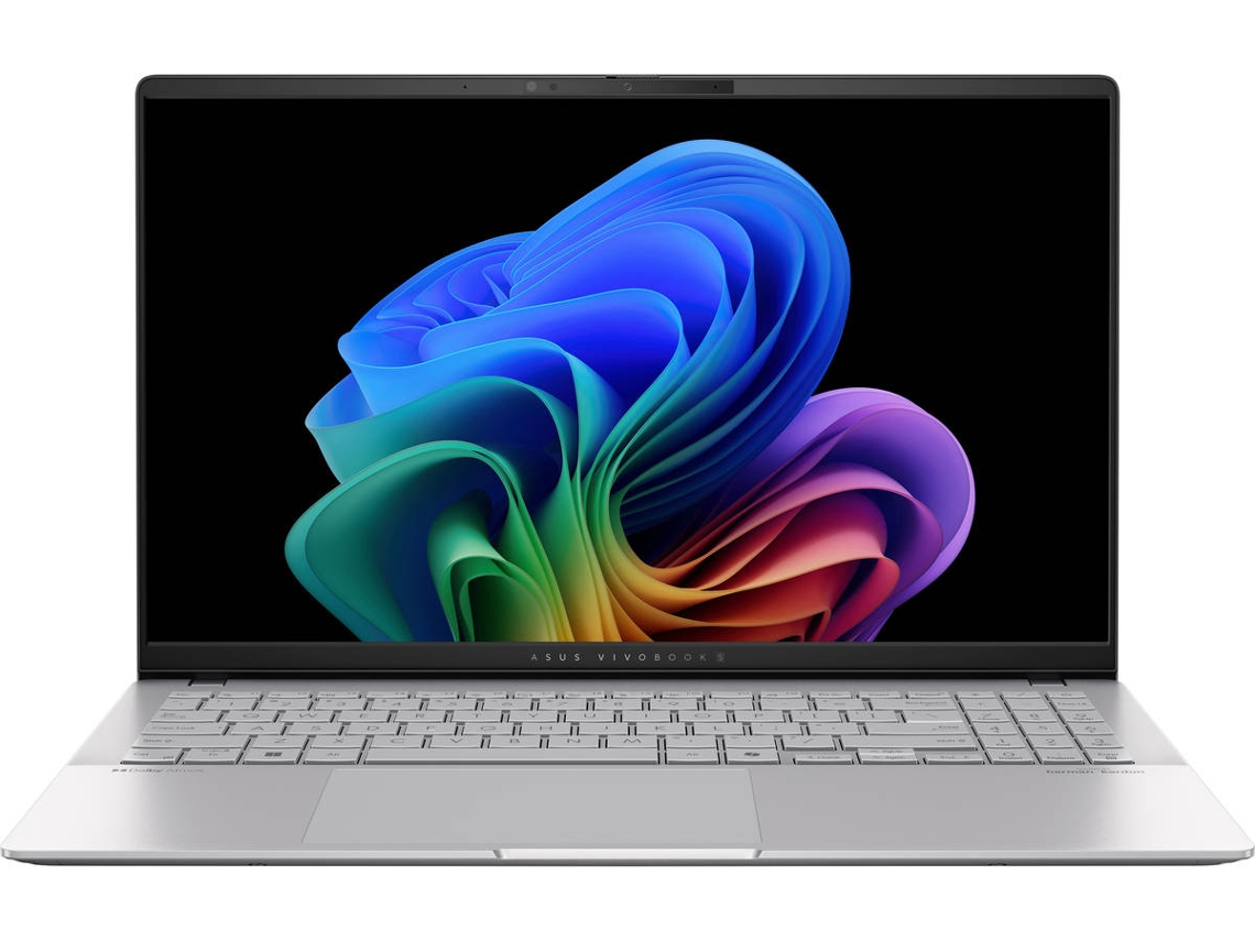 Portátil ASUS Vivobook S 15 S5507QA-MA006W (15.6'' - Qualcomm Snapdragon X1E-78-100 - RAM: 16 GB - 1 TB SSD -Qualcomm Adreno)