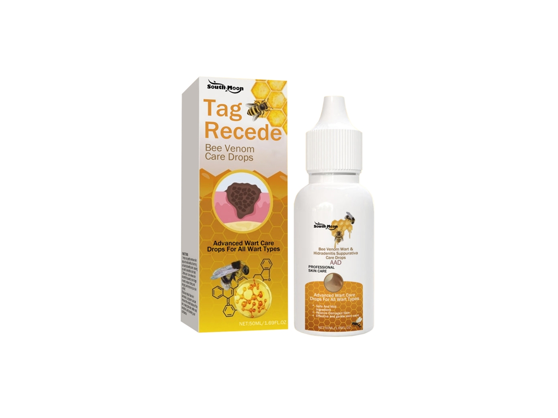 Gotas purificantes de veneno de abeja para la piel
