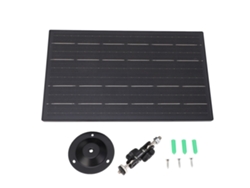 Cargador Fotovoltaico Portátil Con Panel Solar De 10 W Y Ángulo Ajustable Para Uso En Interiores Y Exteriores.