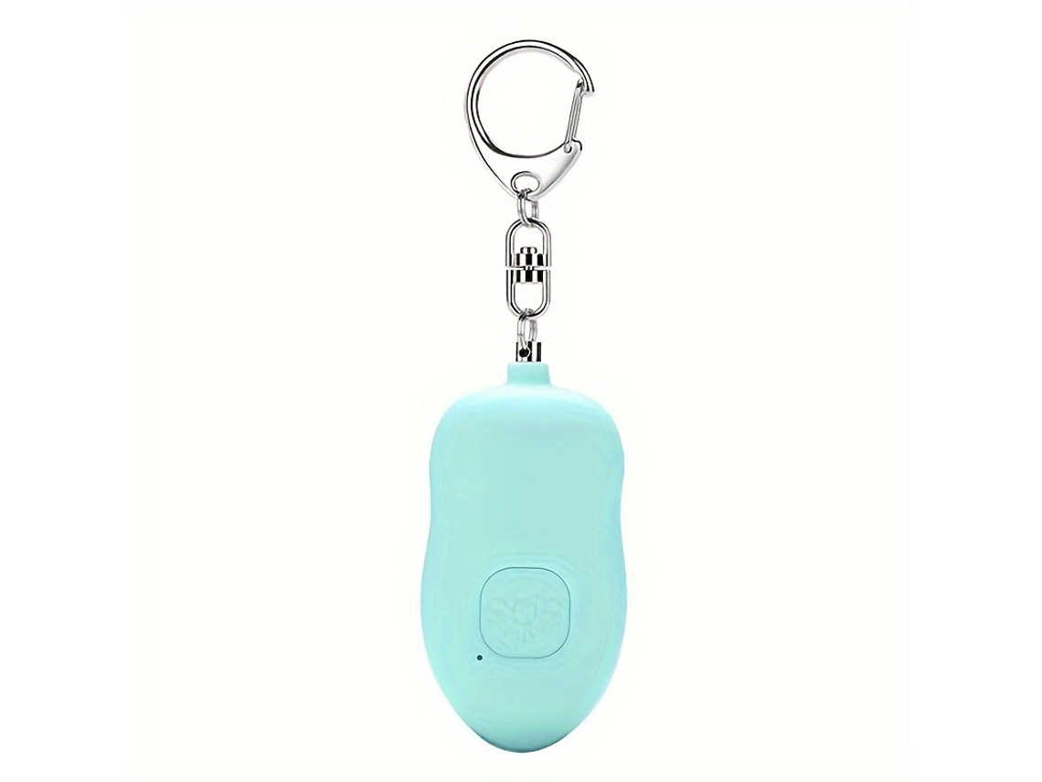 Usb - Alarma Personal Recargable Por Usb De 130 Db | Llavero Con Luz Led (apropiado Para Mujeres Y Personas Mayores), Recargable Y Duradera,